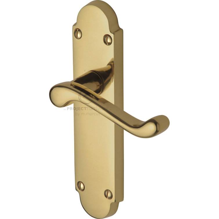 Heritage Brass Milton Latch Door Handle & Reviews Wayfair.co.uk